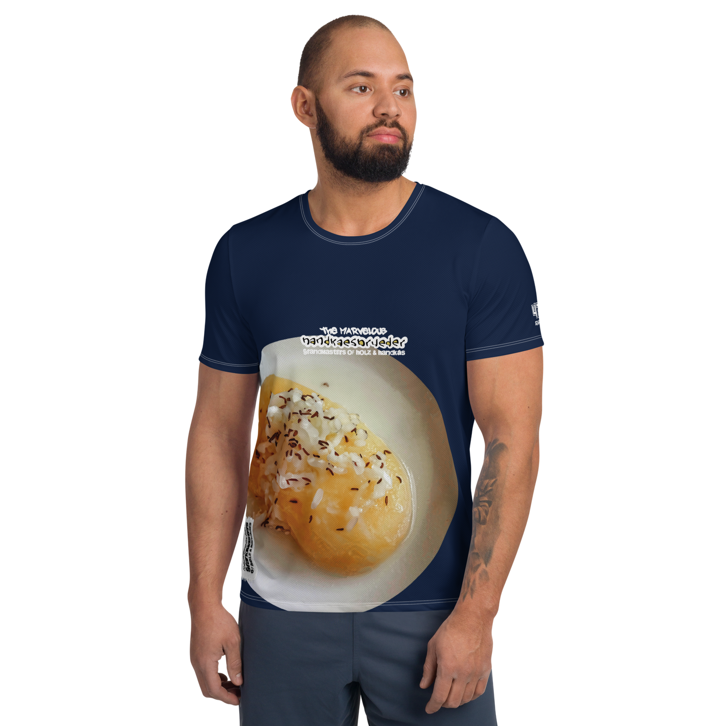 T-SHIRT MALE  ➽  HANDKAESBRUEDER | BIG HANDCHEESE & RUF 65