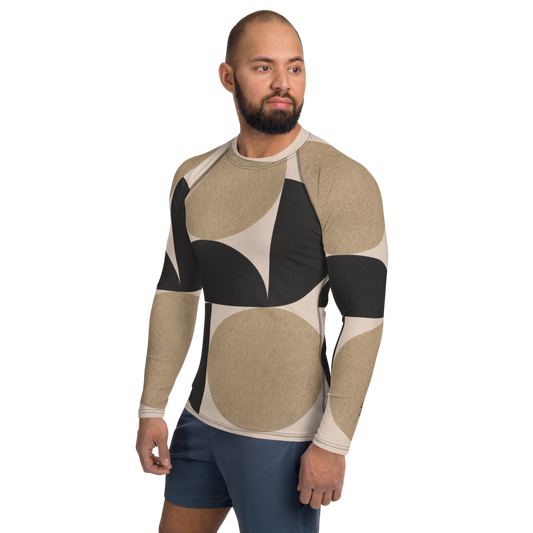 MALE-RASH-GUARD ➽ ICH TRINKE GENE VIEL WASSER (ツ) ◐ ◒