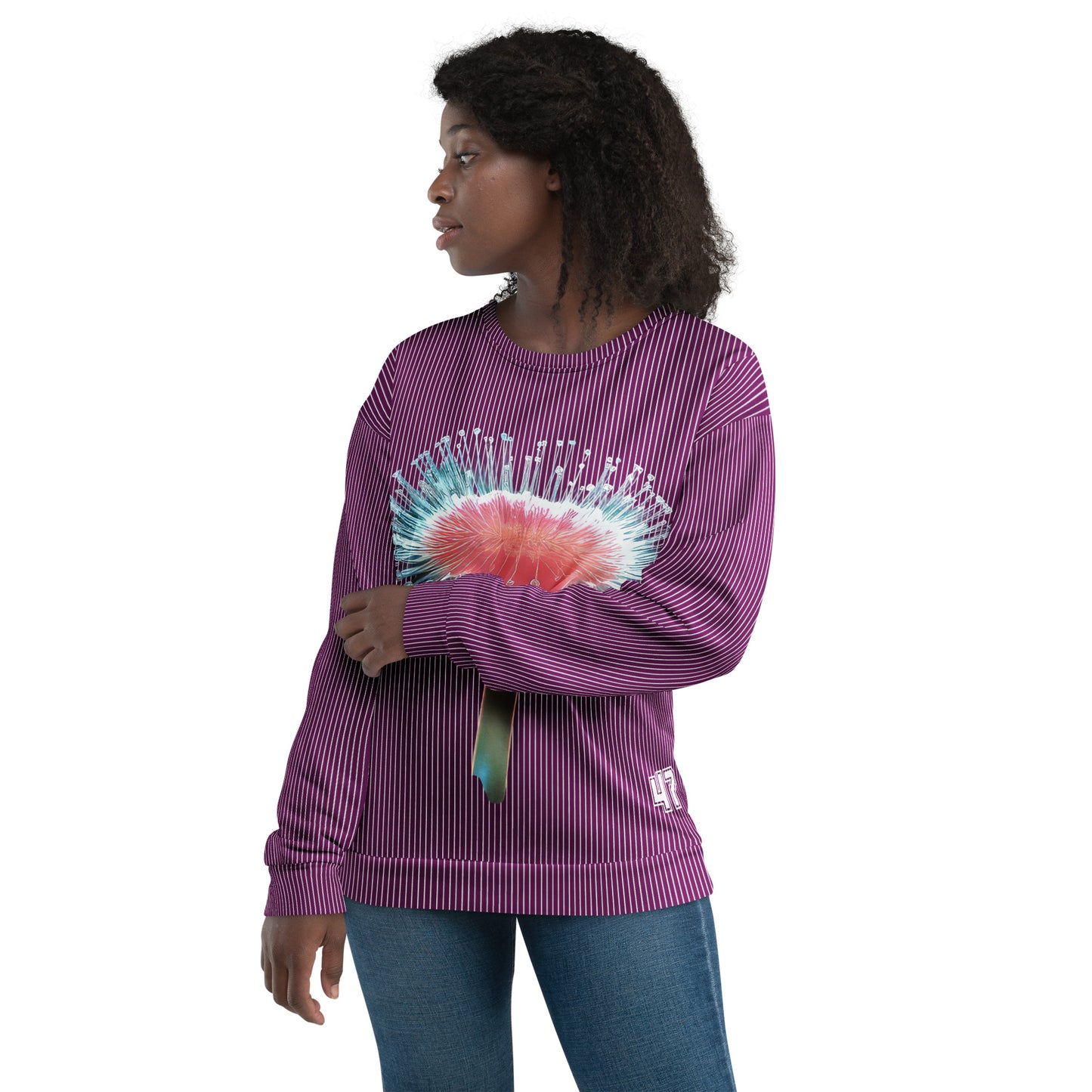 ◤◢ THE SCHLEIMPILZ SWEATSHIRT ➽ 47-17 ➽ Fleur de Poméranie Badhamia