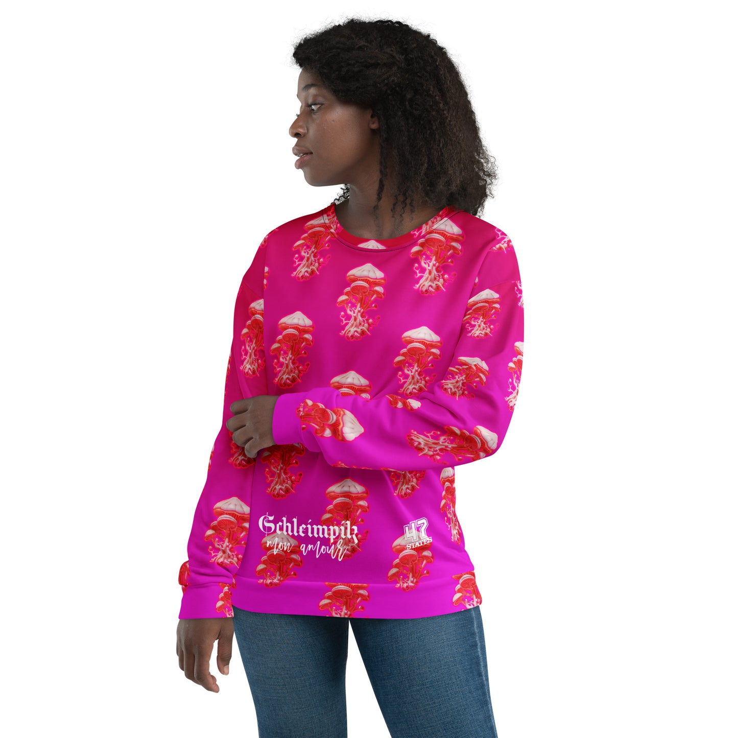 ◤◢ THE SCHLEIMPILZ SWEATSHIRT ➽ 47-12 ➽ Pinky multae Badhamia