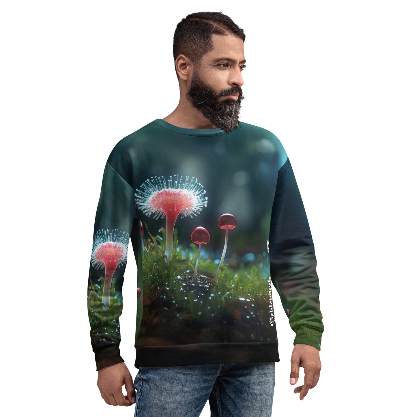 ◤◢ THE SCHLEIMPILZ SWEATSHIRT ➽ 47-07 ➽ Fleur de Poméranie Badhamia