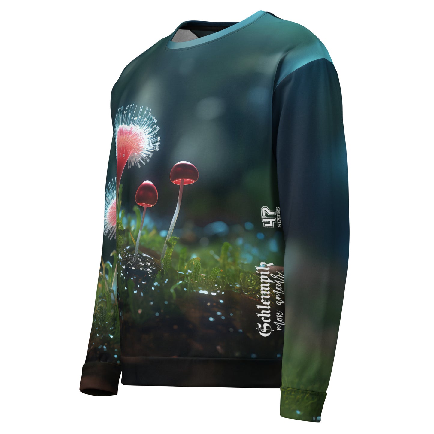 ◤◢ THE SCHLEIMPILZ SWEATSHIRT ➽ 47-07 ➽ Fleur de Poméranie Badhamia