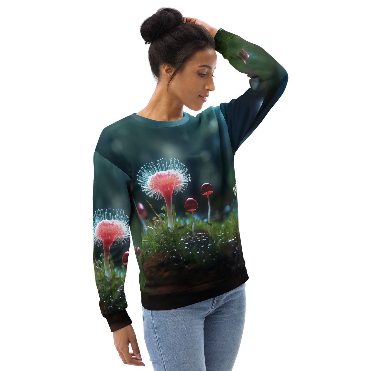 ◤◢ THE SCHLEIMPILZ SWEATSHIRT ➽ 47-07 ➽ Fleur de Poméranie Badhamia