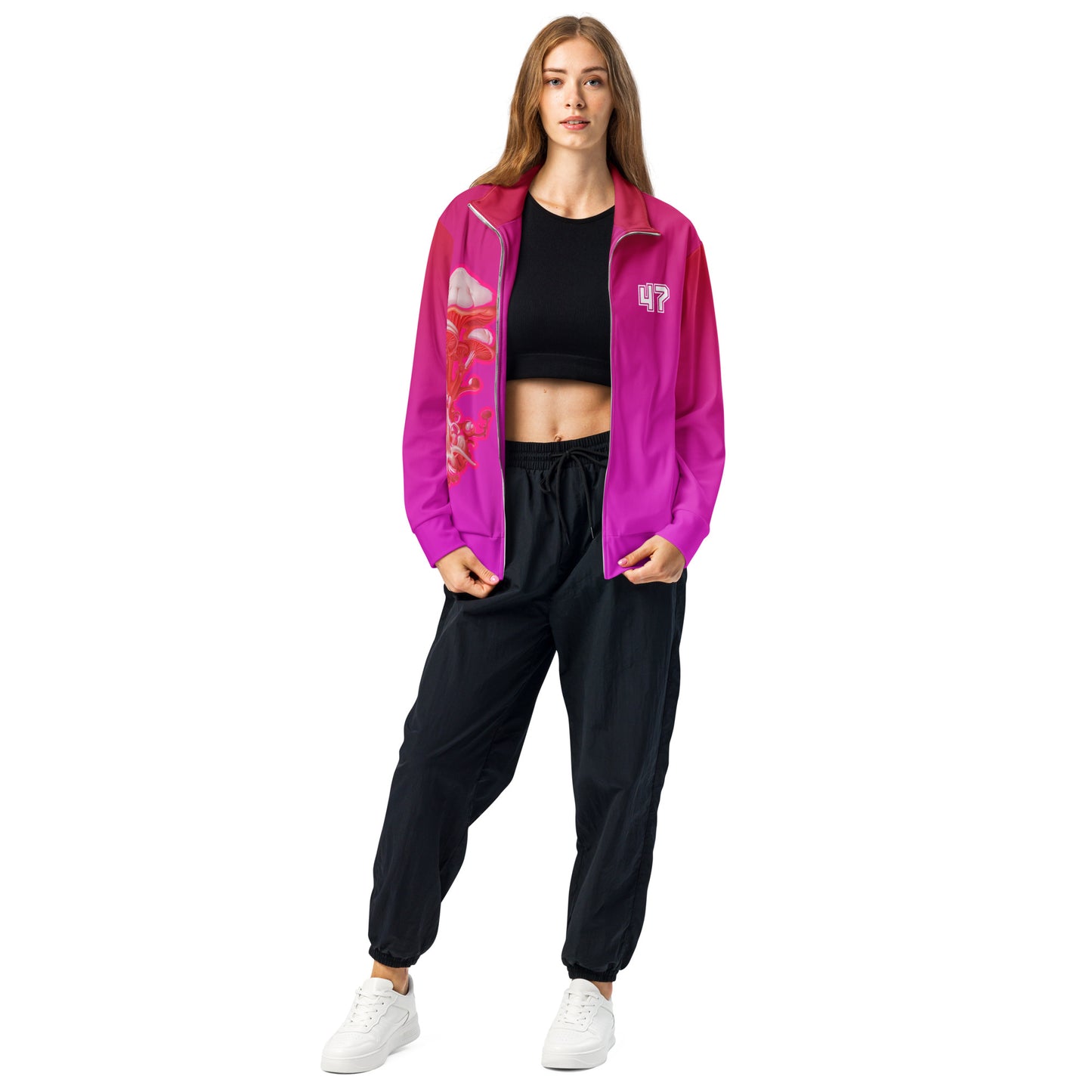 ◤◢ THE SCHLEIMPILZ TRAININGSJACKE ➽ 47-02 ➽ Pinky Minakatella