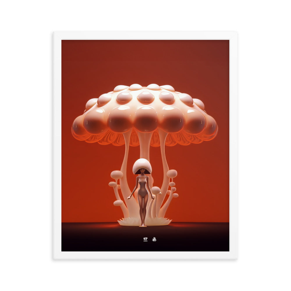 MUSHROOMS M1001 ➽ DRUCK AUF KARTON MIT RAHMEN