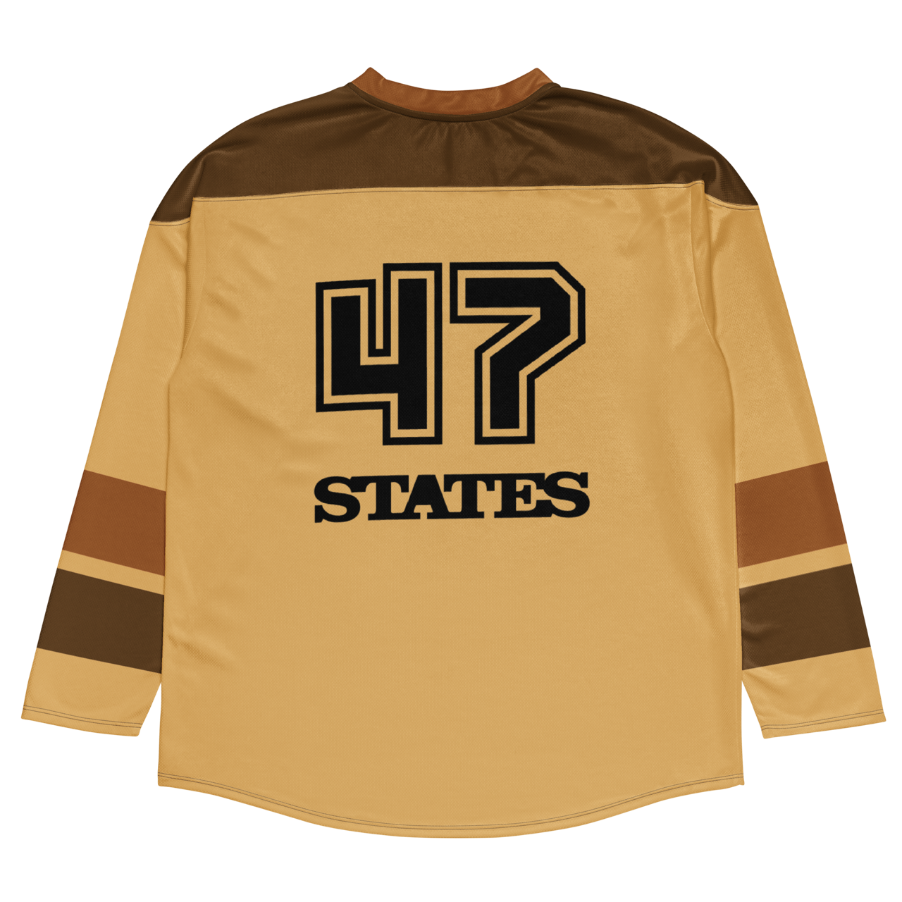 EISHOCKEY SUPPORTER TRIKOT ➽ I HAVE A BRAIN ➽ FAWN