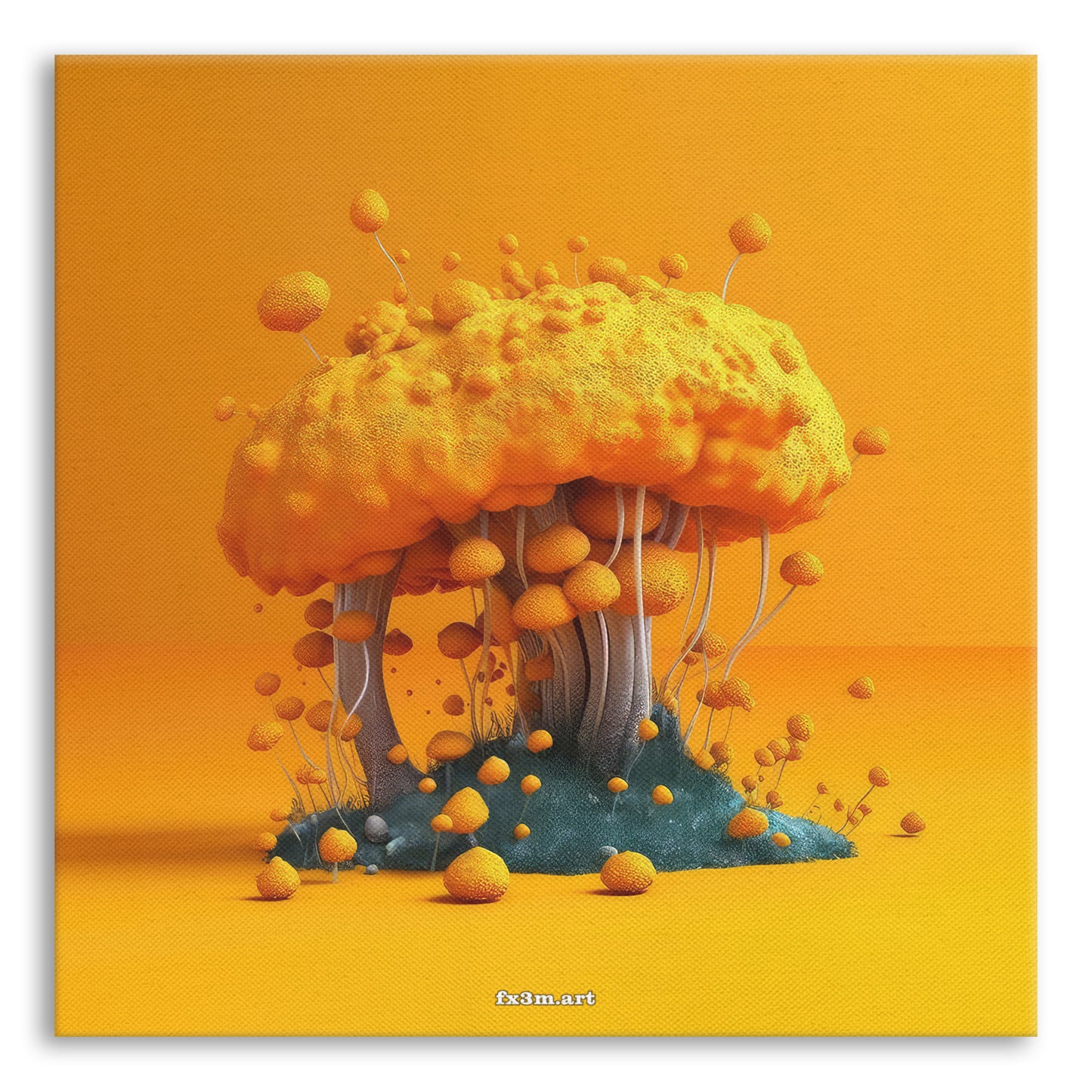 ◤◢ SCHLEIMPILZ ON CANVAS ➽ 01 BACKERBSENFEELINGS