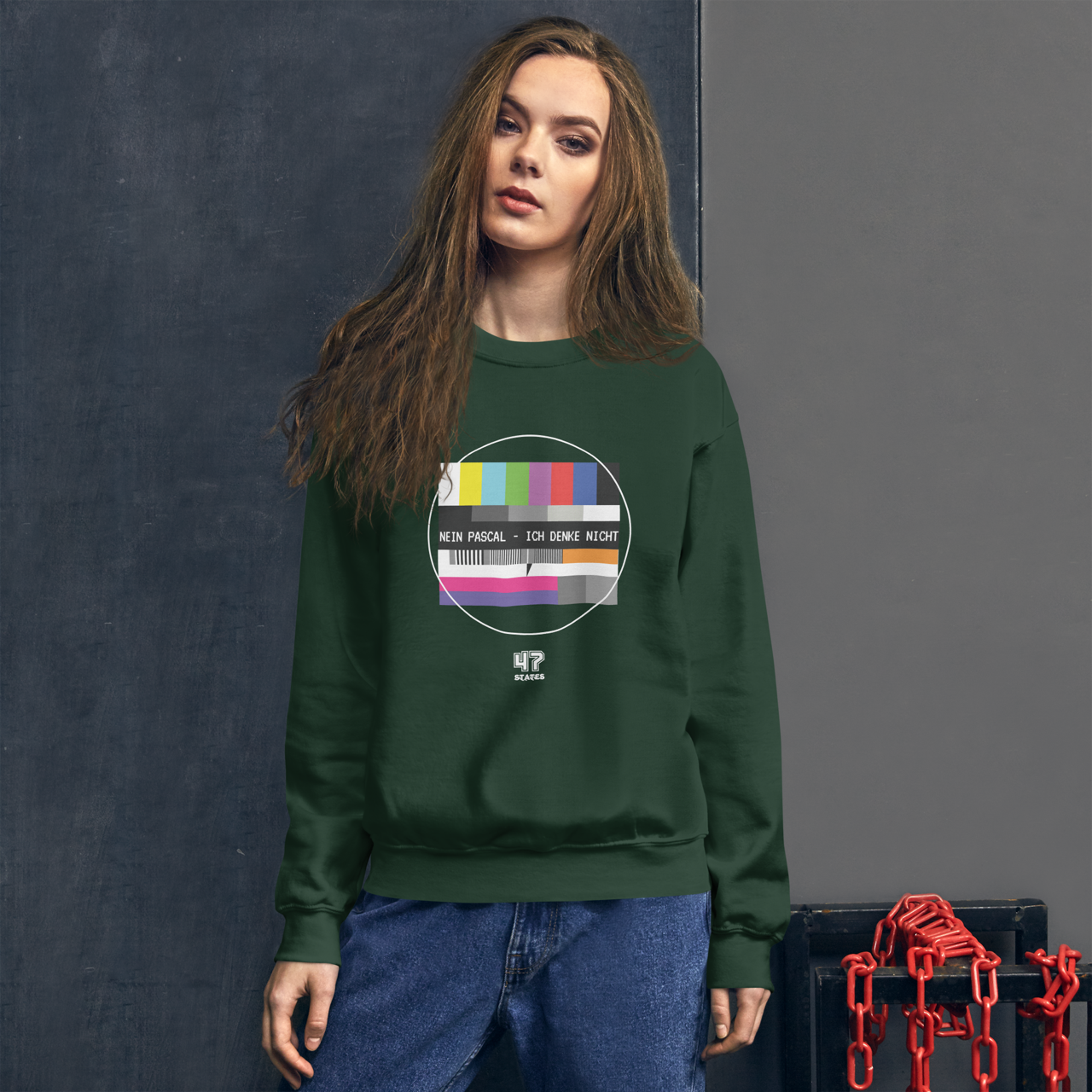 UNISEX PULLOVER ➽ NEIN PASCAL – ICH DENKE NICHT